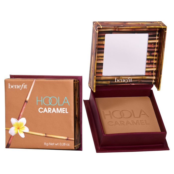 benefit hoola matter bronzer, matter bronzing puder für das gesicht, 8 g, hoola caramel