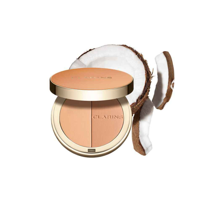 clarins ever bronze compact powder kompakt puder für einen sonnengeküssten glow, 10 g, 01 clarins ever bronze compact powder kompakt puder für einen sonnengeküssten glow, 10 g, 01