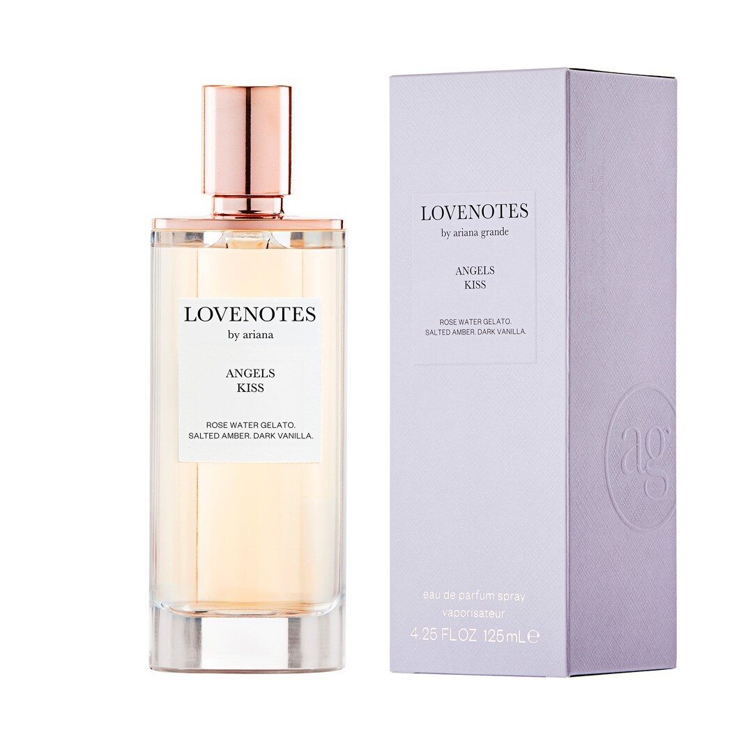 ariana grande lovenotes lovenotes angels kiss eau de parfum 125 ml