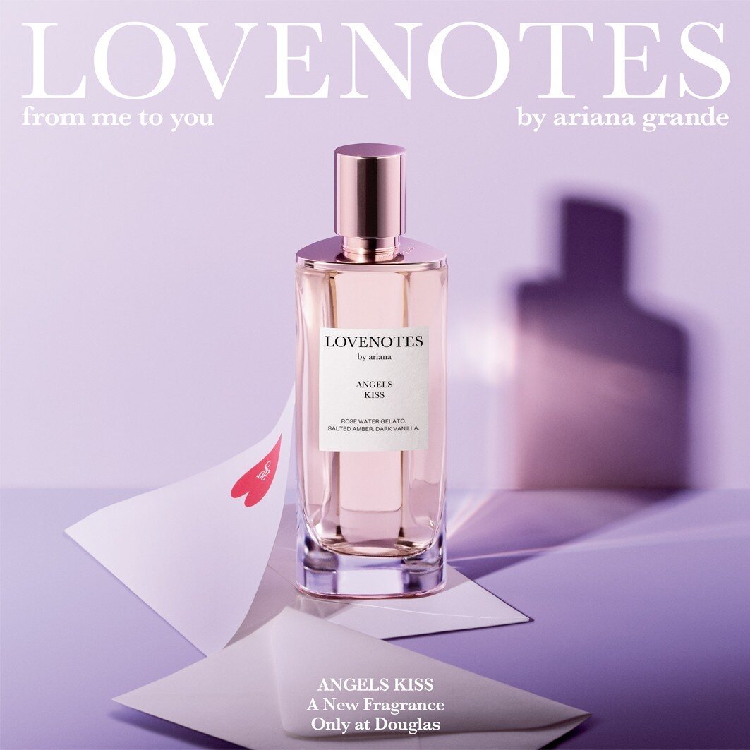 ariana grande lovenotes lovenotes angels kiss eau de parfum 125 ml