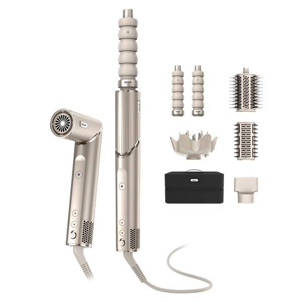 shark flexstyle 5 in 1 haarstyler und trockner stone Shark FlexStyle HD446SLEU Stone Produktbild 01