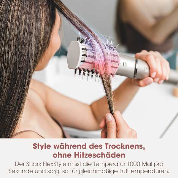 shark flexstyle 5 in 1 haarstyler und trockner stone Shark FlexStyle HD446SLEU Stone Produktbild 05