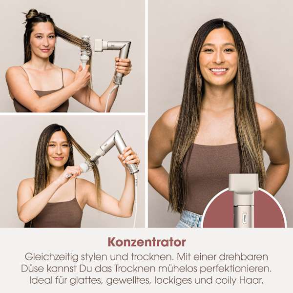 shark flexstyle 5 in 1 haarstyler und trockner stone Shark FlexStyle HD446SLEU Stone Produktbild 10