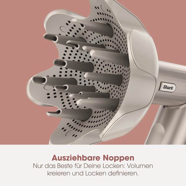 shark flexstyle 5 in 1 haarstyler und trockner stone Shark FlexStyle HD446SLEU Stone Produktbild 12